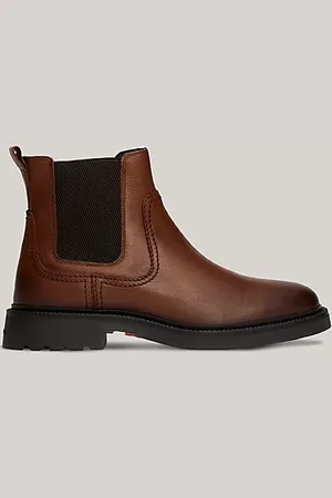 Tommy Hilfiger Botines Chelsea de piel con diseño ligero
