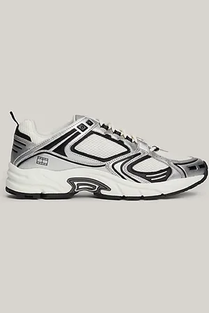 Tommy Hilfiger Zapatillas de running con acabado metalizado