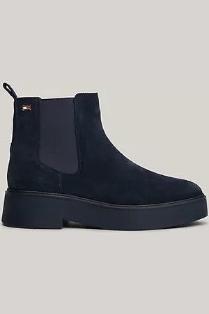 Tommy Hilfiger Botines Chelsea de ante robustos tonales
