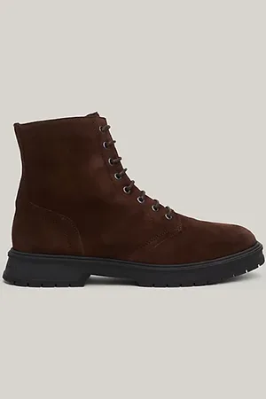 Tommy Hilfiger Botas de media caña en ante repelente al agua
