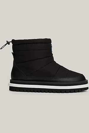 Tommy Hilfiger Botines forrados acolchados con suela dentada
