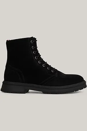 Tommy Hilfiger Botas de media caña en ante repelente al agua
