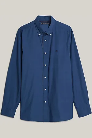 Tommy Hilfiger Camisa Adaptive de popelín de algodón