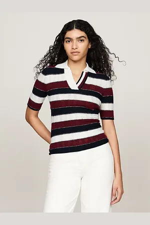 Tommy Hilfiger Polo slim de punto con escudo