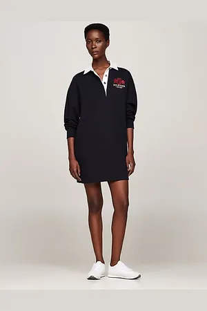 Tommy Hilfiger Vestido corto de estilo rugby