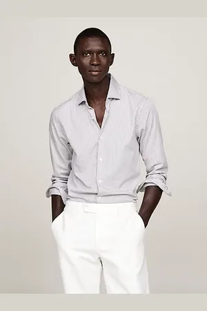 Tommy Hilfiger Camisa de popelín con corte slim