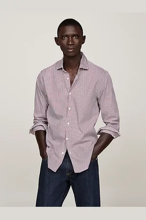 Tommy Hilfiger Camisa de popelín con corte slim