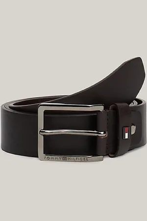 Tommy Hilfiger Cinturón de piel con hebilla cuadrada