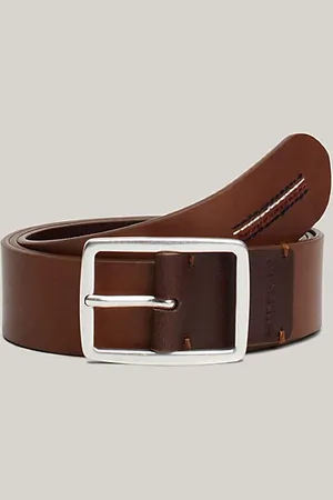 Tommy Hilfiger Cinturón de piel con monotipo Hilfiger