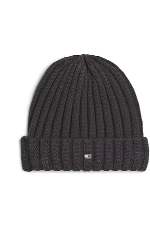 Tommy Hilfiger Gorro de punto elástico con cachemira