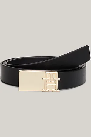 Tommy Hilfiger Cinturón Heritage en piel de cintura alta