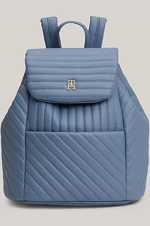 Tommy Hilfiger Mochila acolchada con solapa y monograma TH