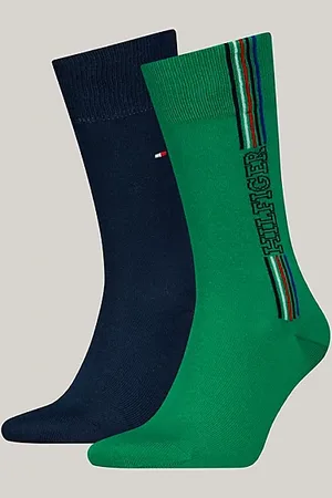 Tommy Hilfiger Pack de 2 pares de calcetines con raya