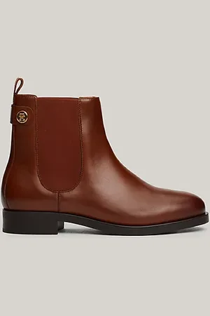 Tommy Hilfiger Botines Chelsea de piel con tachuela
