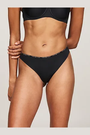 Tommy Hilfiger Tanga sin costuras con inscripción del logo