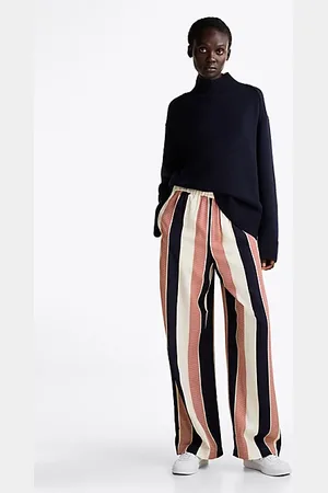 Tommy Hilfiger Pantalón Global Stripe de corte amplio