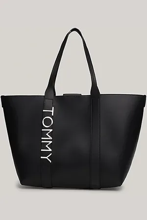 Tommy Hilfiger Bolso tote City con logo metálico