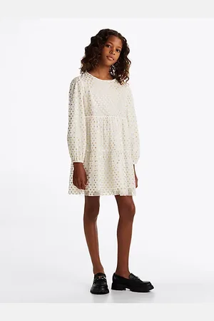 Tommy Hilfiger Vestido con estampado de estrellas metálicas