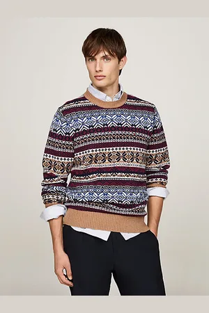 Tommy Hilfiger Jersey con diseño de greca alpina