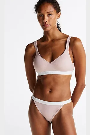 Tommy Hilfiger Tanga con inscripción del monotipo Hilfiger