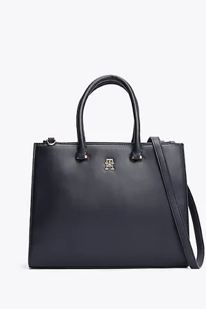 Tommy Hilfiger Bolso tote con insignia del monograma TH