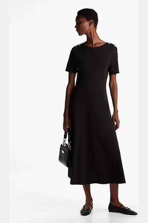 Tommy Hilfiger Vestido midi con vuelo