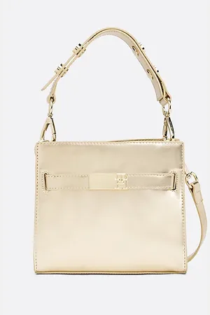 Tommy Hilfiger Bolso satchel Heritage metalizado