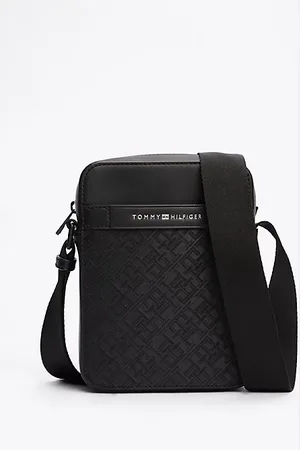 Tommy Hilfiger Bolso reporter con monogramas TH texturizados