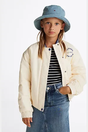 Tommy Hilfiger Cazadora bomber universitaria de satén