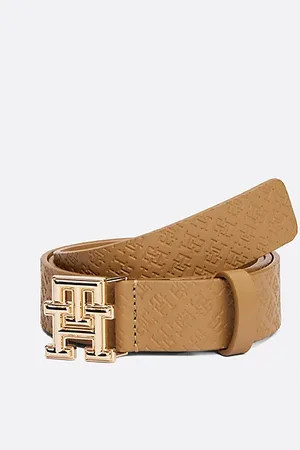 Tommy Hilfiger Cinturón de piel TH Monogram