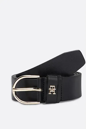 Tommy Hilfiger Cinturón con hebilla redonda del monograma TH