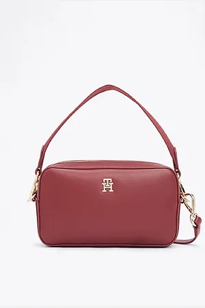 Tommy Hilfiger Bolso de hombro con insignia del monograma TH