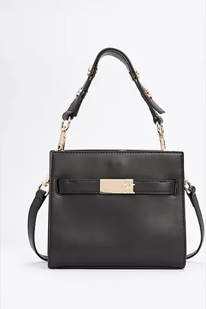 Tommy Hilfiger Bolso satchel Heritage con tachuelas