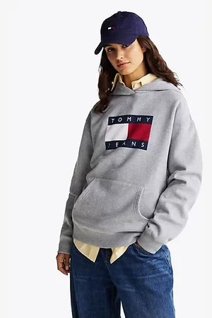 Tommy Hilfiger Sudadera de corte amplio con capucha