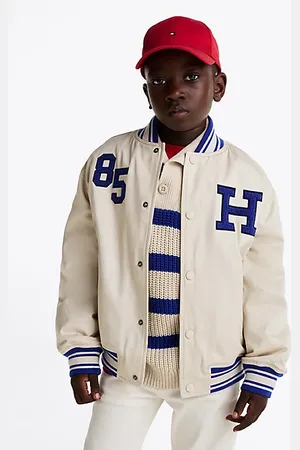 Tommy Hilfiger Cazadora bomber de estilo universitario