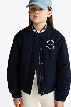 Tommy Hilfiger Cazadora bomber universitaria de satén
