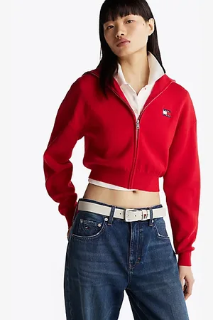 Tommy Hilfiger Cárdigan amplio con cremallera