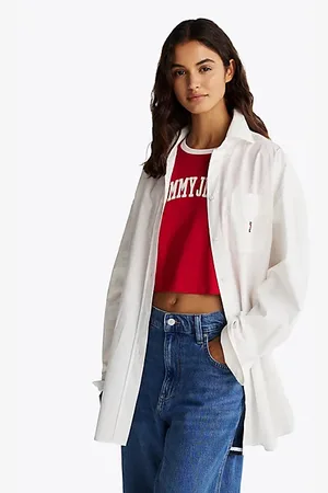 Tommy Hilfiger Camisa oversize de popelín