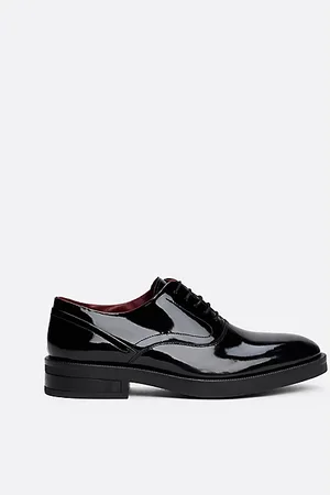 Tommy Hilfiger Zapatos Derby de piel acharolada TH x Festive