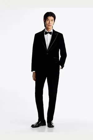 Tommy Hilfiger Esmoquin slim de terciopelo TH x Festive