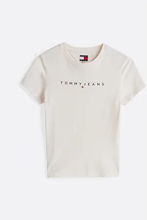 Tommy Hilfiger Camiseta de cuello redondo con logo
