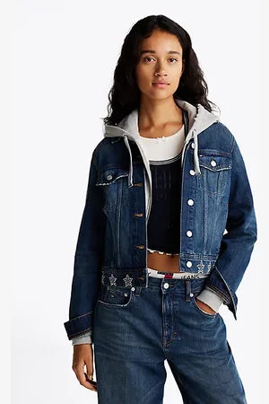 Tommy Hilfiger Cazadora Trucker vaquera con tachuelas