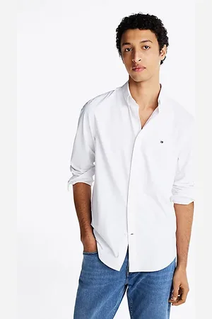 Tommy Hilfiger Camisa de tejido absorbente con corte slim