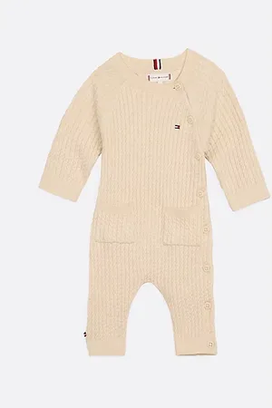 Tommy Hilfiger Mono de punto trenzado en caja de regalo