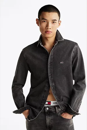 Tommy Hilfiger Sobrecamisa vaquera desteñida de corte regular