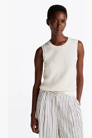 Tommy Hilfiger Chaleco de punto con corte slim