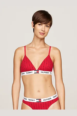 Tommy Hilfiger Sujetador triangular Heritage estampado