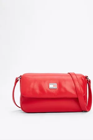 Tommy Hilfiger Bolso bandolera con solapa acolchada
