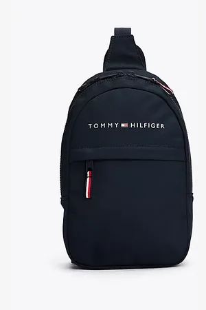 Tommy Hilfiger Mochila bandolera Essential de niños con logo