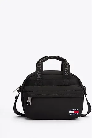 Tommy Hilfiger Bolso mensajero Essential con inscripción